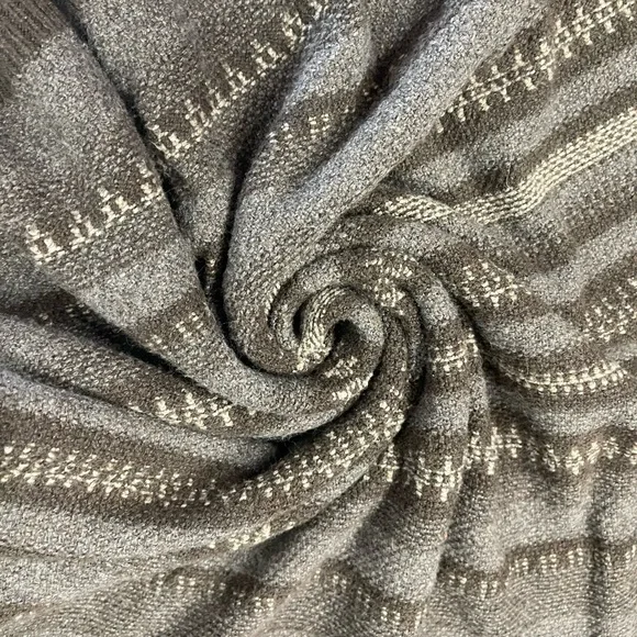 Mutual Weave Men's Brown Patterned Henley Pullover Sweater Size 4XLT 4XL XXXXL - Picture 7 of 10